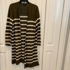 Talbots Olive Knit Sweater